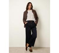 Blue Vanilla Women's Navy Seam Detail Jeans | Size: XL Blue Vanilla Navy XL