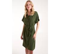 Blue Vanilla Shirt Dress Mini In Khaki Khaki M