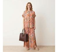 Blue Vanilla Shirt Trouser Co-Ord Set - L-XL - Multicoloured