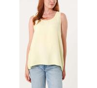 Blue Vanilla Sleeveless Top - M-L - Light Yellow