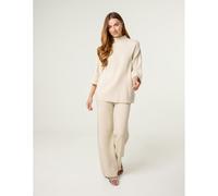 Blue Vanilla Square High Neck Rhinestone Jumper - L-XL - Stone