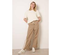Blue Vanilla Corduroy Side Stripes Trousers - L - Stone