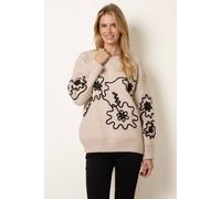 Blue Vanilla Women's Stone Long Sleeve Round Neck Jumper | Size: Small/Medium