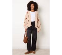 Blue Vanilla Women's Stone Long Sleeve Slip On V-neck Cardigan Sweater | Size: Medium/Large