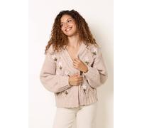 Blue Vanilla Women's Stone Long Sleeve V-neck Cardigan Sweater | Size: Small/Medium