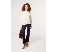 Blue Vanilla Round Neck Jumper - S-M - Stone