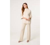 Blue Vanilla Stone Square Rhinestone Trousers Stone S/M