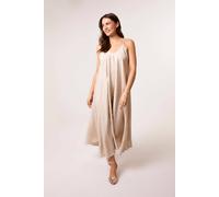 Blue Vanilla Women's Stone V Neck Diamante Dress | Size: S/M Blue Vanilla Stone S/M