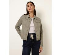 Blue Vanilla Stretch Denim Jacket - L - Light Khaki