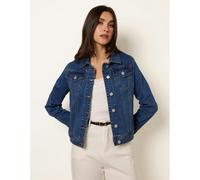 Blue Vanilla Stretch Denim Jacket - M - Blue