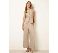 Blue Vanilla Tailored Two-Piece Co-Ord Set - M - Stone