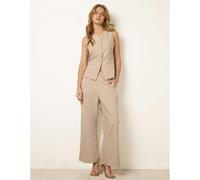 Blue Vanilla Tailored Two-Piece Co-Ord Set - S - Stone