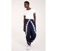 Blue Vanilla Women's Tie Dye Ruched Harem Trouser in Navy Blue Vanilla Navy One Size