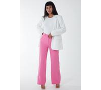Blue Vanilla Wide Leg Formal Trouser In Pink Pink L
