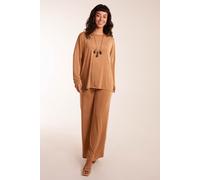 Blue Vanilla Women's Acetate Trousers in Camel Blue Vanilla Camel One Size