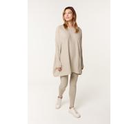 Blue Vanilla Scattered Studded Embellished Knitwear Set - One Size - Light Brown