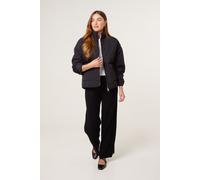 Blue Vanilla Knitted Wide Leg Trousers - S-M - Black