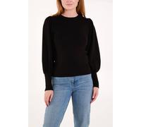 Blue Vanilla Women's Black Long Sleeve Round Neck Jumper | Size: Medium/Large