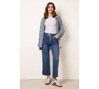 Blue Vanilla Elasticated Waist Jeans - L - Blue