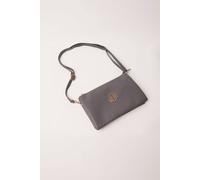 Blue Vanilla Women's Clutch Pouch With Strap in Dark Grey Blue Vanilla Dark Grey One Size