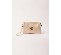 Blue Vanilla Women's Clutch Pouch With Strap in Gold Blue Vanilla Gold One Size