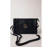 Blue Vanilla Women's Clutch With Detachable Strap in Black Blue Vanilla Black One Size