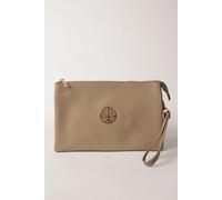 Blue Vanilla Women's Clutch With Detachable Strap in Taupe Blue Vanilla Taupe One Size