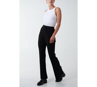 Blue Vanilla Women's Elasticated Waist Black Trousers | Size: Medium/Large