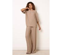 Blue Vanilla Women's Elasticated Waist Stone Trousers | Size: Medium/Large