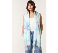 Blue Vanilla Women's Floral Print Scarf in Pink Blue Vanilla Pink One Size