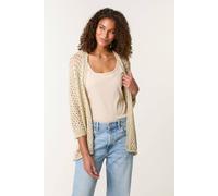 Blue Vanilla Women's Gold Three Quarter Sleeve V-neck Jumper