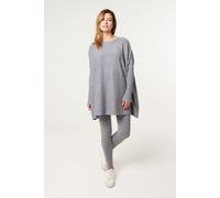 Blue Vanilla Knitted Oversized Set - One Size - Grey