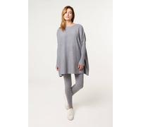 Blue Vanilla Knitted Oversized Set - One Size - Grey