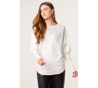 Blue Vanilla Rhinestone Detailed Jumper - L-XL - Ivory