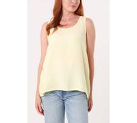 Blue Vanilla Women's Lemon Sleeveless Top | Size: S/M Blue Vanilla Lemon S/M