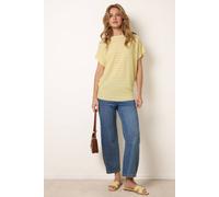 Blue Vanilla Textured Sleeveless Knit Top - M-L - Light Yellow