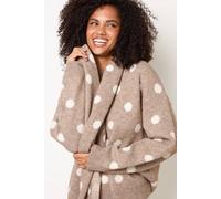 Blue Vanilla Women's Light Brown Long Sleeve Slip On Round Neck Jumper | Size: Small/Medium