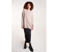 Blue Vanilla Round Neck Jumper - One Size - Light Brown
