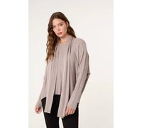 Blue Vanilla Scarf Cut And Sew 2in1 Jumper - One Size - Light Brown