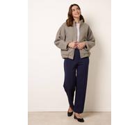 Blue Vanilla Women's Navy Pintuck Jersey Trousers | Size: Medium Blue Vanilla Navy M