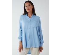 Blue Vanilla Women's Oversized Shirt in Blue | Size: Medium/Large Blue Vanilla Blue M/L