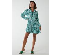Blue Vanilla Women's Paisley Button Down Dress in Green | Size: Small Blue Vanilla Green S