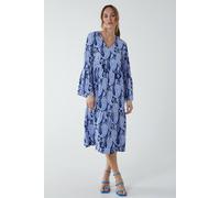 Blue Vanilla Women's Paisley V Neck Dress in Blue | Size: 10 Blue Vanilla Blue 10