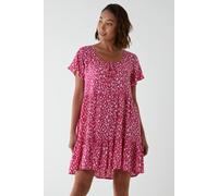 Blue Vanilla Women's Smock Mini Dress in Pink | Size: Large