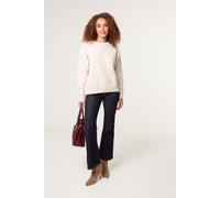 Blue Vanilla Round Neck Jumper - S-M - Stone