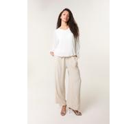 Blue Vanilla Women's Stone Sparkle Wide Leg Trousers | Size: Medium/Large Blue Vanilla Stone M/L