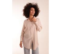 Blue Vanilla Women's Striped Shirt in Beige | Size: Small Blue Vanilla Beige S