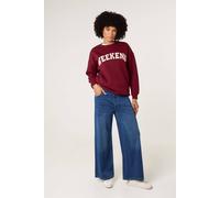 Blue Vanilla Women's Blue Elasticated Washed Jeans | Size: Small Blue Vanilla Blue S