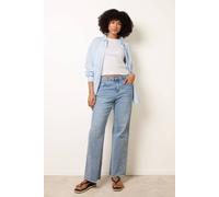 Blue Vanilla Broidery Side Detail Jeans - UK 12 - Light Blue