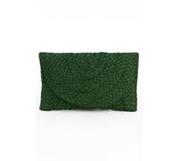 Blue Vanilla Women's Woven Clutch Bag in Green Blue Vanilla Green One Size